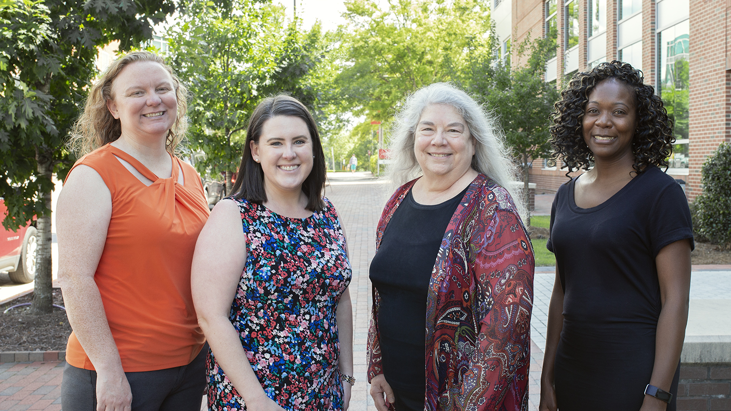 From left to right: Suzie Goodell, Natalie Cook, Cathi Dunnagan and Jessica White.