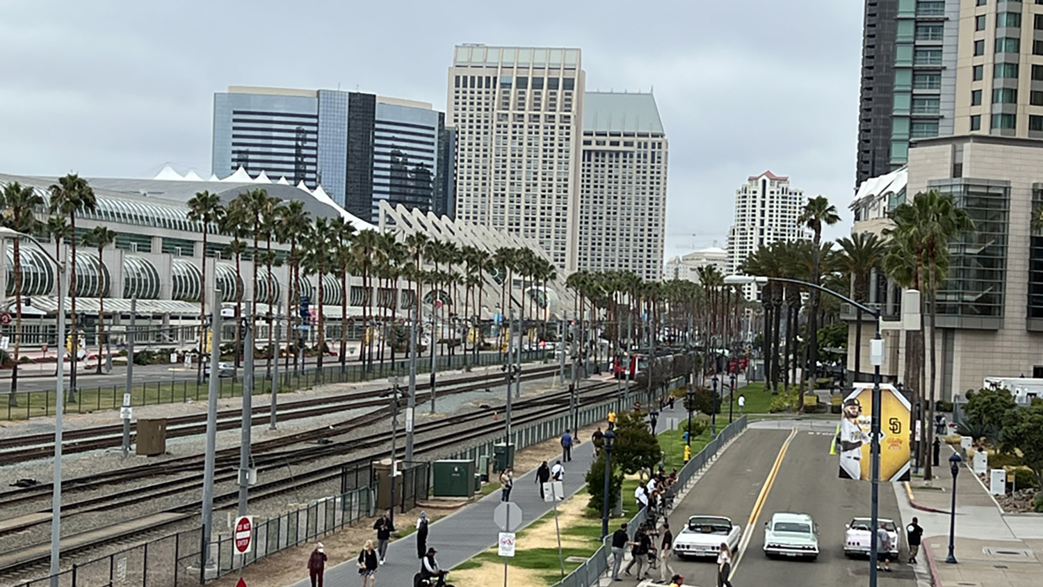 A street scene in San Diego, CA during the ELI Annual Meeting.
