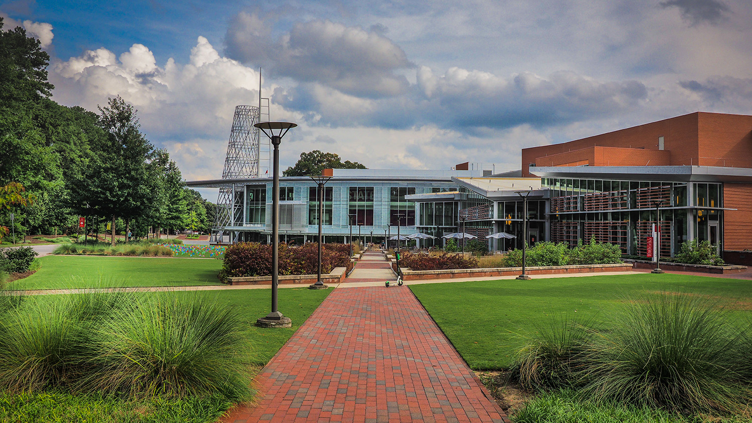 The Talley Student Union on a summer day. Photo by Marc Hall