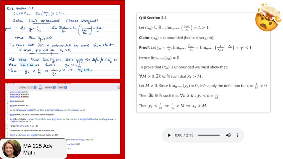 Handwritten math proof is converted via ChatGPT to LaTeX